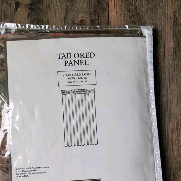 Croscill Cotswald Tailored Panel Sheer - Picture 3 of 3